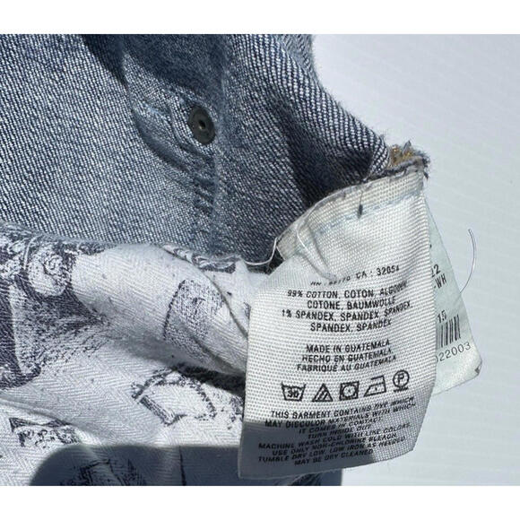 Pilcro and the Letterpress Hyphen Jeans Womens 32 Mid Rise Straight Leg Denim - Picture 6 of 6